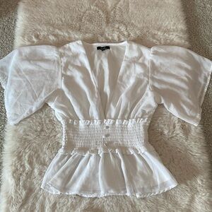 Kaleira white blouse size M